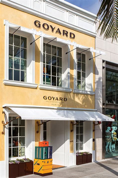 e goyard beverly hills|where can you buy goyard.